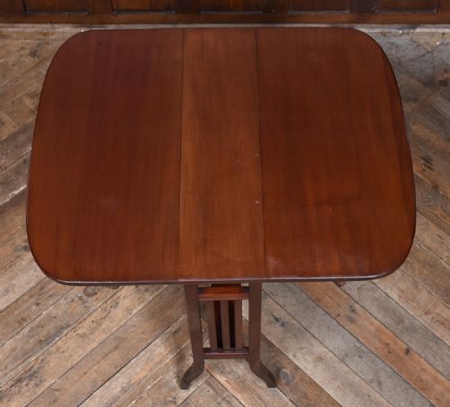 EDWARDIAN MAHOGANY SUTHERLAND TABLE - ADDITIONAL PHOTO 5