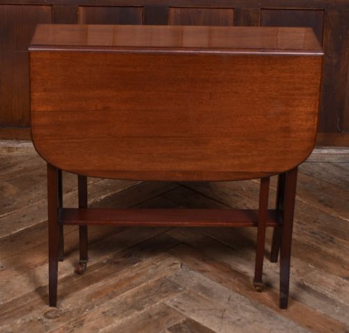 EDWARDIAN MAHOGANY SUTHERLAND TABLE - ADDITIONAL PHOTO 6