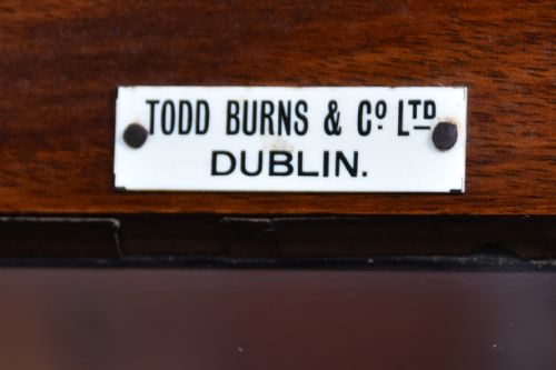 TODD BURNS CO MAHOGANY BOOKCASE - ADDITIONAL PHOTO 11
