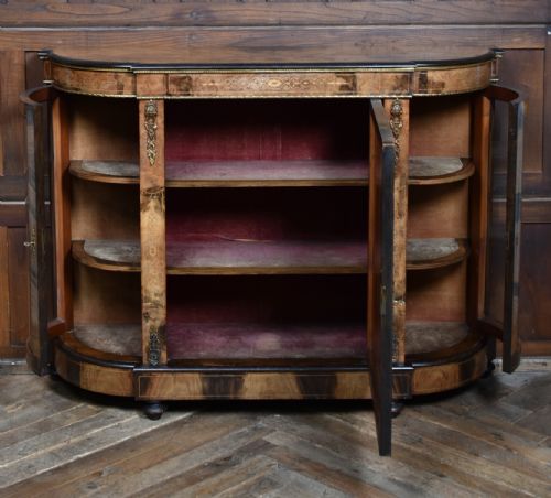 VICTORIAN WALNUT CREDENZA SIDEBOARD - ADDITIONAL PHOTO 8
