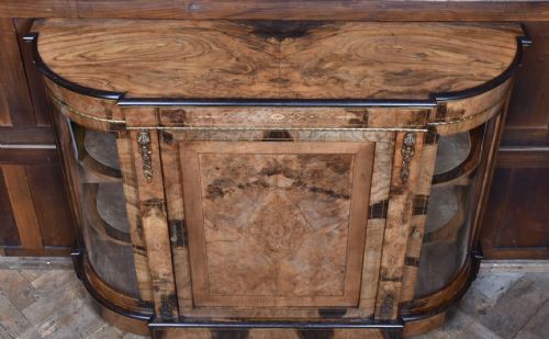 VICTORIAN WALNUT CREDENZA SIDEBOARD - ADDITIONAL PHOTO 12