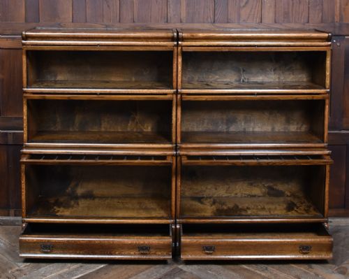 PAIR OF SCOTTISH SECTIONAL BOOKCASE - ADDITIONAL PHOTO 5