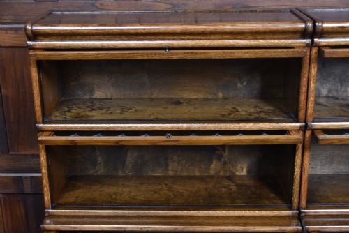 PAIR OF SCOTTISH SECTIONAL BOOKCASE - ADDITIONAL PHOTO 8