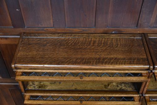 PAIR OF SCOTTISH SECTIONAL BOOKCASE - ADDITIONAL PHOTO 12