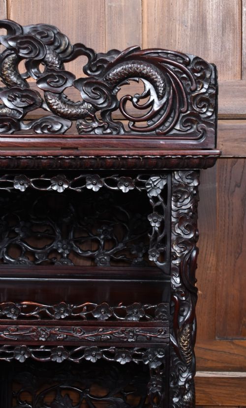 CHINESE HONGMU DISPLAY CABINET - ADDITIONAL PHOTO 5
