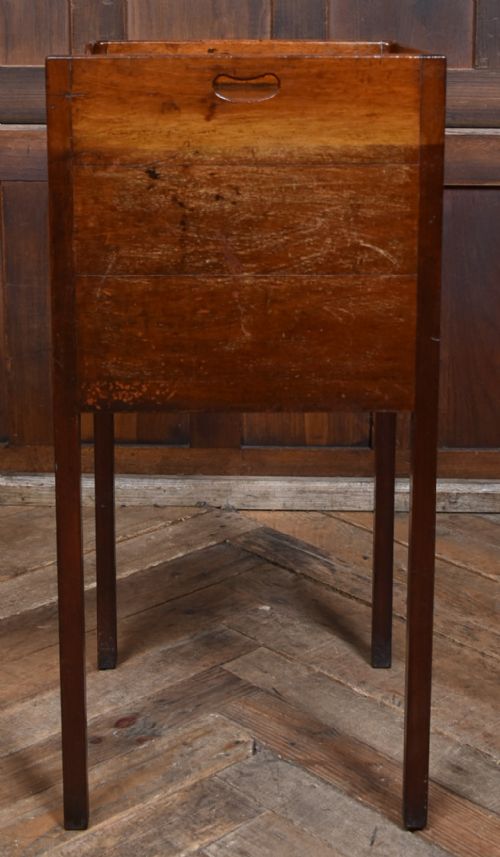 GEORGIAN MAHOGANY POT CUPBOARD - ADDITIONAL PHOTO 8