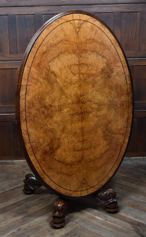 VICTORIAN WALNUT SNAPTOP TABLE - ADDITIONAL PHOTO 1