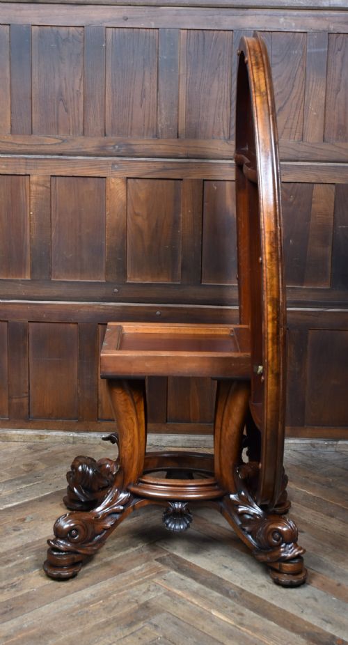 VICTORIAN WALNUT SNAPTOP TABLE - ADDITIONAL PHOTO 5