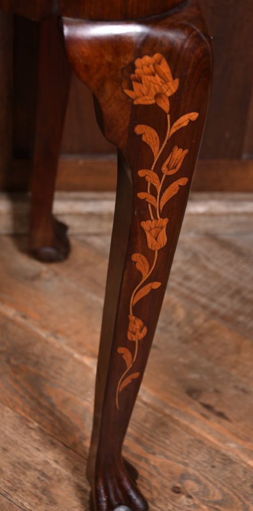 MAHOGANY DUTCH MARQUETRY LOWBOY - ADDITIONAL PHOTO 6