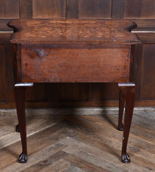 MAHOGANY DUTCH MARQUETRY LOWBOY - ADDITIONAL PHOTO 14