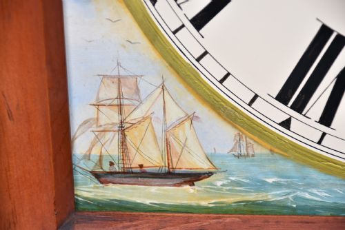 SCOTTISH MAHOGANY LONGCASE GRANDFATHER CLOCK - ADDITIONAL PHOTO 8