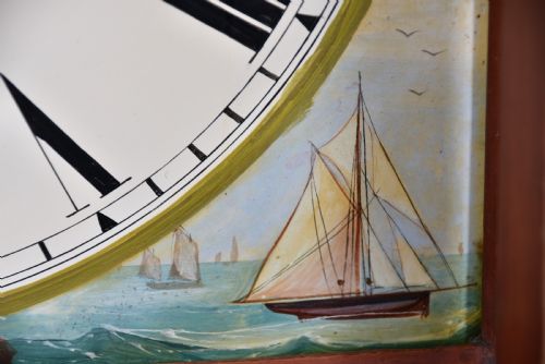 SCOTTISH MAHOGANY LONGCASE GRANDFATHER CLOCK - ADDITIONAL PHOTO 9