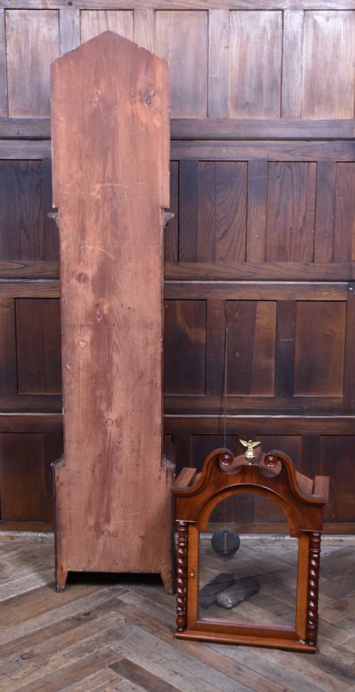 SCOTTISH MAHOGANY LONGCASE GRANDFATHER CLOCK - ADDITIONAL PHOTO 19