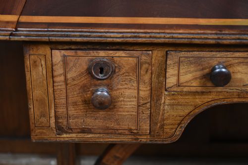 REGENCY ROSEWOOD SOFA TABLE - ADDITIONAL PHOTO 4