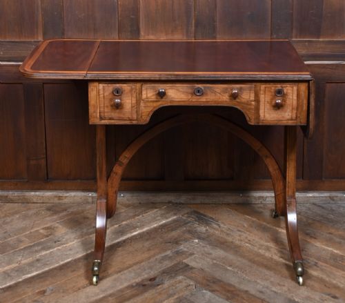 REGENCY ROSEWOOD SOFA TABLE - ADDITIONAL PHOTO 9
