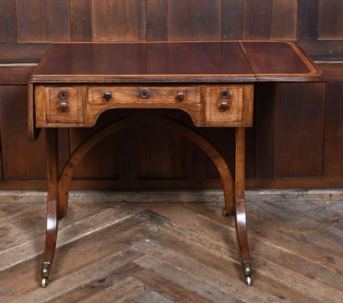 REGENCY ROSEWOOD SOFA TABLE - ADDITIONAL PHOTO 11