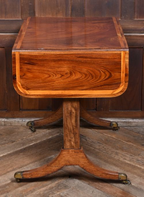 REGENCY ROSEWOOD SOFA TABLE - ADDITIONAL PHOTO 12