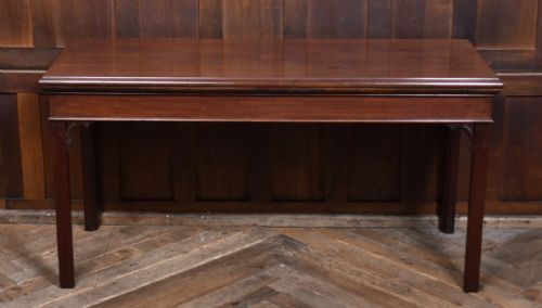 GEORGIAN MAHOGANY HALL SIDE TABLE - ADDITIONAL PHOTO 2