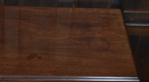 GEORGIAN MAHOGANY HALL SIDE TABLE - ADDITIONAL PHOTO 5