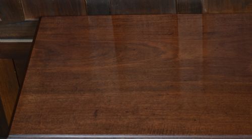 GEORGIAN MAHOGANY HALL SIDE TABLE - ADDITIONAL PHOTO 7