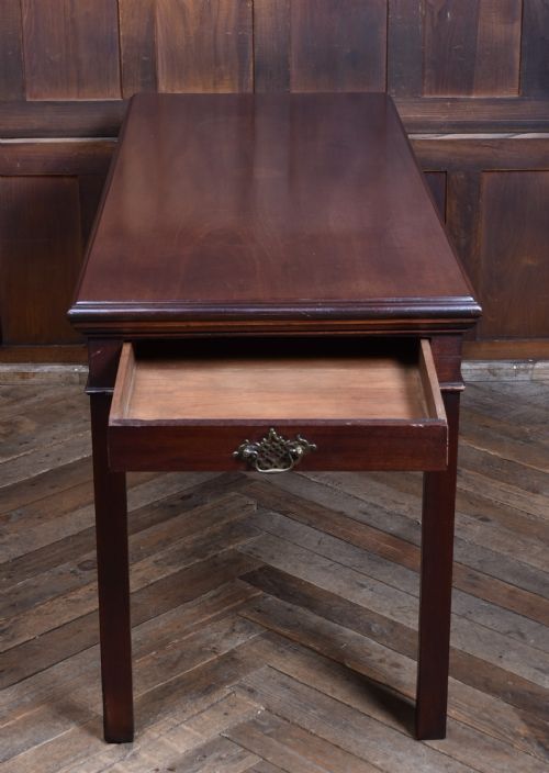 GEORGIAN MAHOGANY HALL SIDE TABLE - ADDITIONAL PHOTO 12