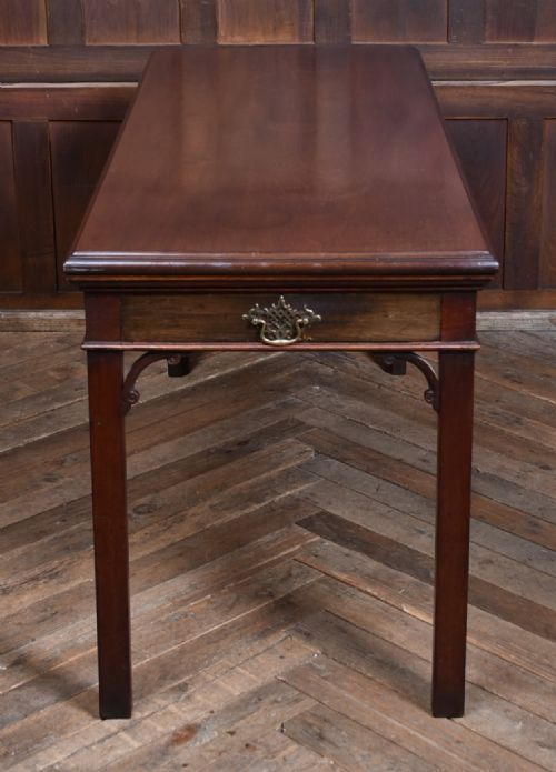 GEORGIAN MAHOGANY HALL SIDE TABLE - ADDITIONAL PHOTO 13