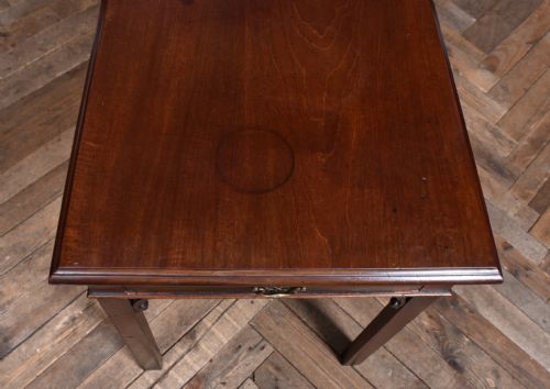 GEORGIAN MAHOGANY HALL SIDE TABLE - ADDITIONAL PHOTO 15