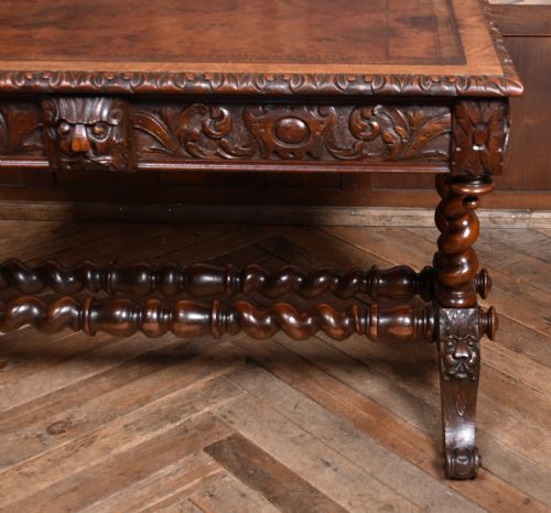 VICTORIAN OAK GREEN MAN TABLE - ADDITIONAL PHOTO 10