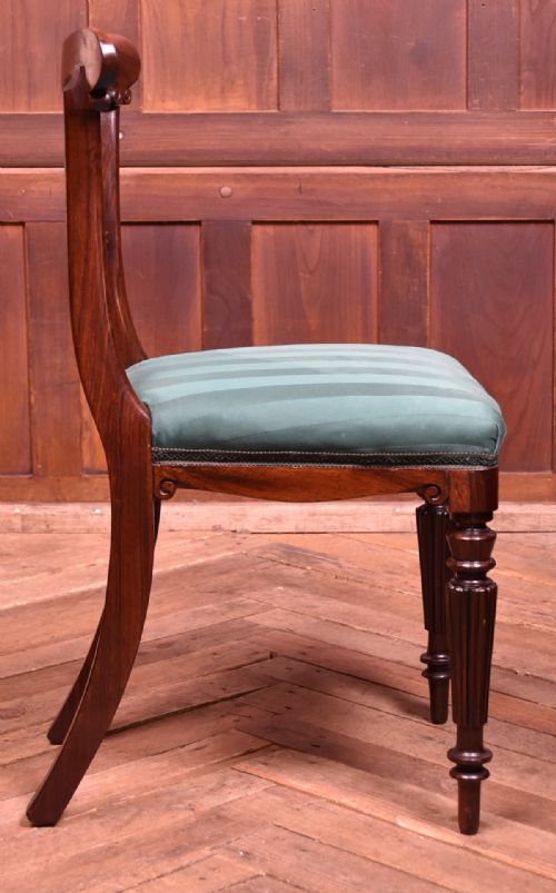 VICTORIAN SET OF 6 ROSEWOOD DINING CHAIRS - ADDITIONAL PHOTO 6
