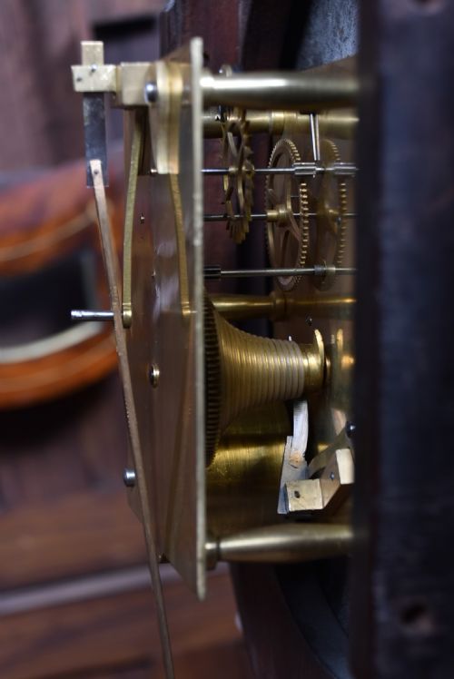 VICTORIAN SINGLE FUSEE WALL CLOCK - ADDITIONAL PHOTO 11
