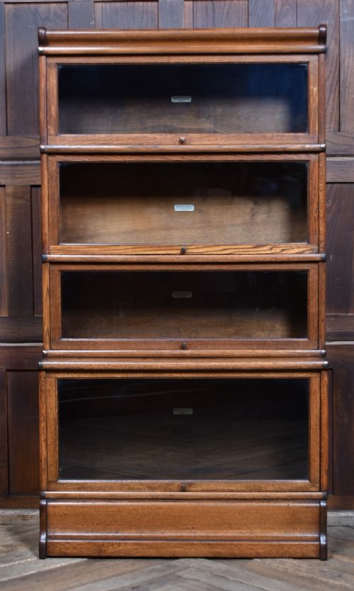 edwardian globe wernicke sectional bookcase - CATEGORY: ANTIQUE BOOKCASES - DATED EDWARDIAN