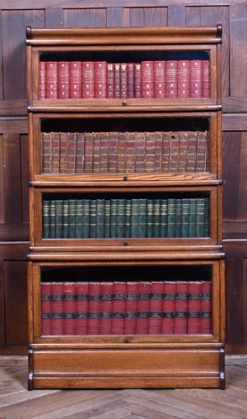 EDWARDIAN GLOBE WERNICKE SECTIONAL BOOKCASE - ADDITIONAL PHOTO 1