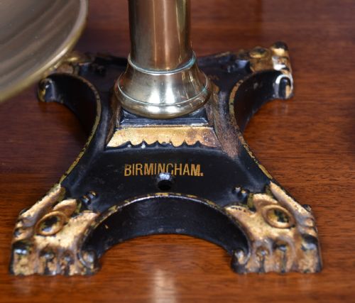 EDWARDIAN BRASS SHOPKEEPER'S SCALES - ADDITIONAL PHOTO 19