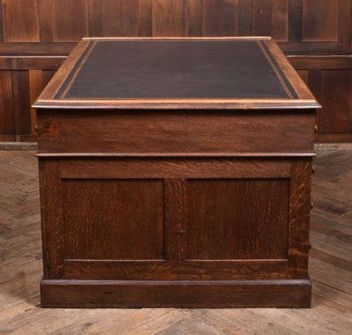 VICTORIAN OAK PARTNER DESK - ADDITIONAL PHOTO 17