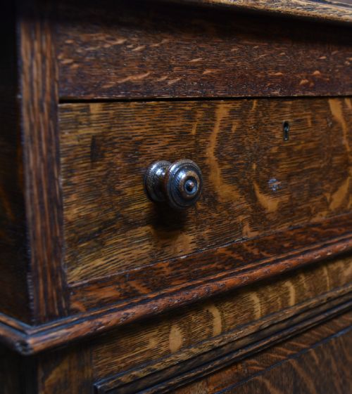 VICTORIAN OAK PARTNER DESK - ADDITIONAL PHOTO 26