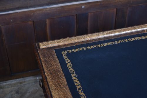 VICTORIAN OAK PARTNER DESK - ADDITIONAL PHOTO 27