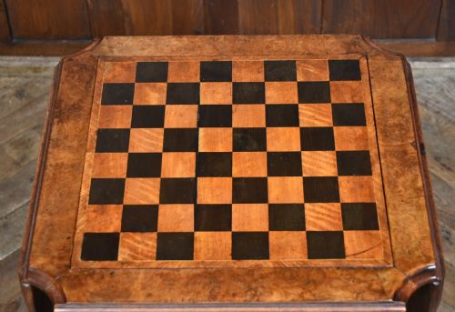 VICTORIAN WALNUT DROPLEAF GAMES TABLE - ADDITIONAL PHOTO 16