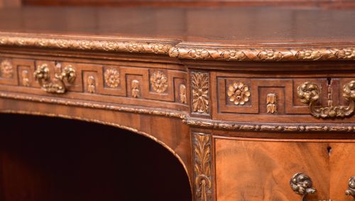 WARING AND GILLOWS KNEE HOLE DESK - ADDITIONAL PHOTO 3