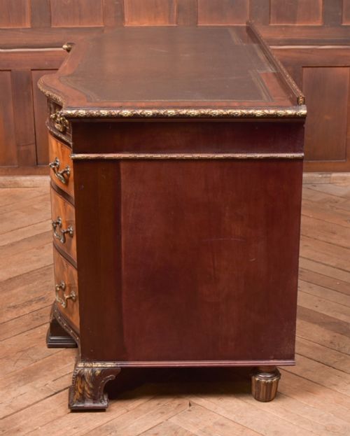 WARING AND GILLOWS KNEE HOLE DESK - ADDITIONAL PHOTO 14
