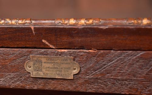 WARING AND GILLOWS KNEE HOLE DESK - ADDITIONAL PHOTO 15