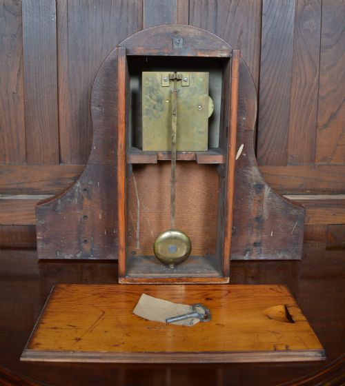 JAS WHITELAW OF EDINBURGH OAK MANTLE CLOCK - ADDITIONAL PHOTO 7