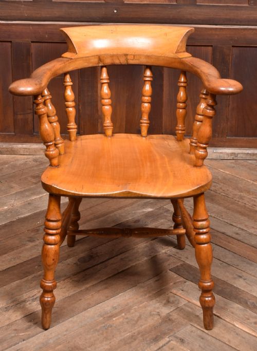 SET OF 6 ELM SMOKERS BOW ARMCHAIR - ADDITIONAL PHOTO 3