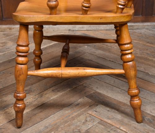 SET OF 6 ELM SMOKERS BOW ARMCHAIR - ADDITIONAL PHOTO 8