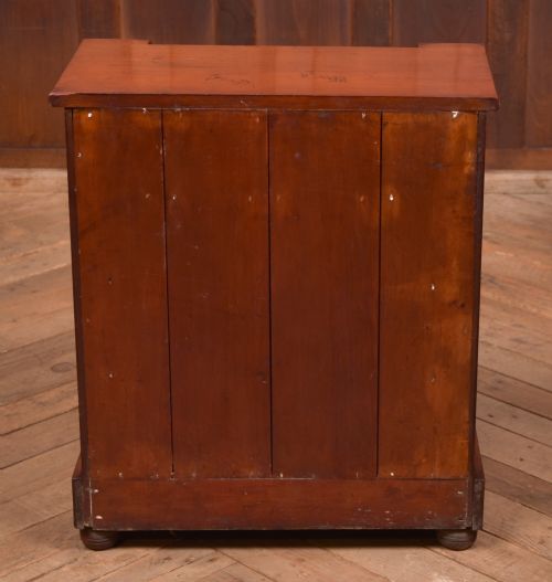 VICTORIAN MINIATURE MAHOGANY OGEE CHEST - ADDITIONAL PHOTO 10