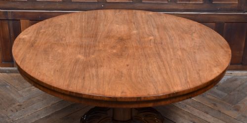 VICTORIAN ROSEWOOD SNAPTOP SUPPER TABLE - ADDITIONAL PHOTO 12