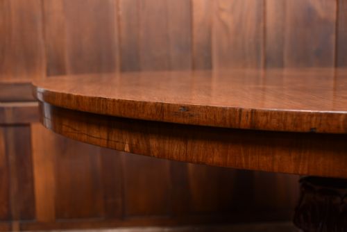 VICTORIAN ROSEWOOD SNAPTOP SUPPER TABLE - ADDITIONAL PHOTO 13