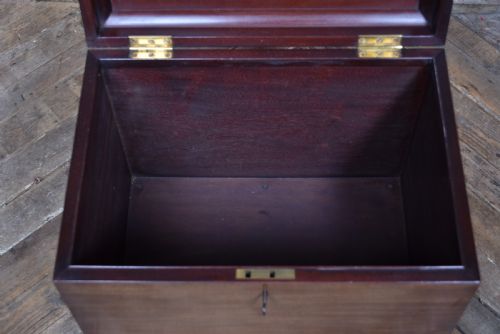 EDWARDIAN MAHOGANY CELLARETTE - ADDITIONAL PHOTO 5