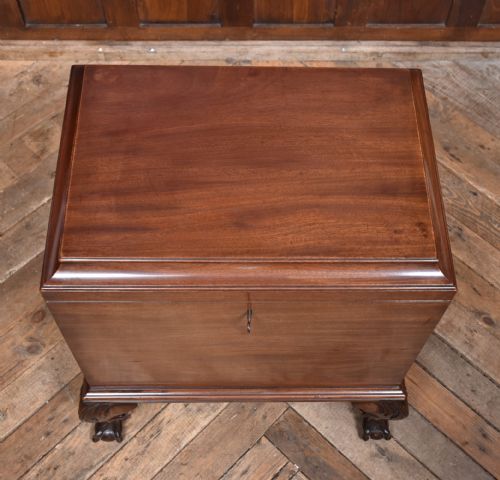 EDWARDIAN MAHOGANY CELLARETTE - ADDITIONAL PHOTO 9