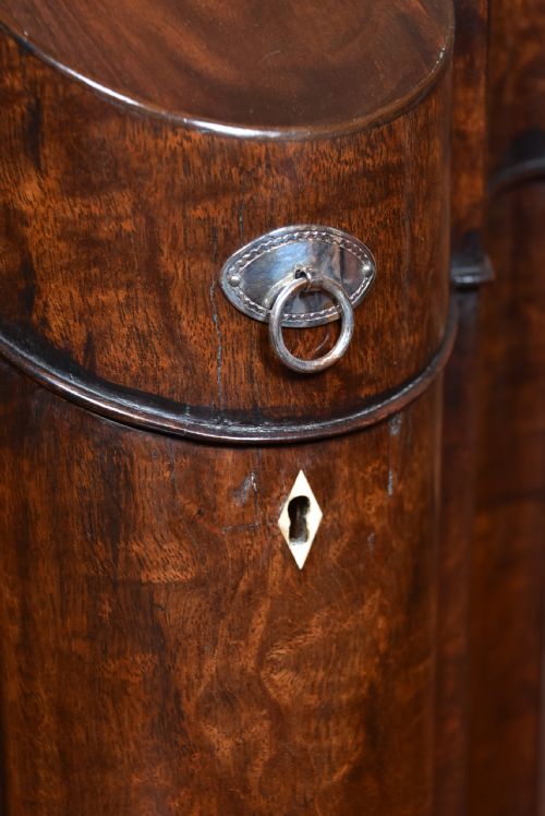 GEORGIAN MAHOGANY KNIFE BOX STATIONERY BOX - ADDITIONAL PHOTO 1