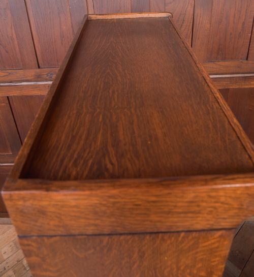 OAK BARRISTERS SECTIONAL BOOKCASE - ADDITIONAL PHOTO 2